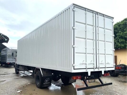 Chieu cao xe container 4 - chiều cao – chiều dài xe container vận chuyển hàng hóa phổ biến hiện nay