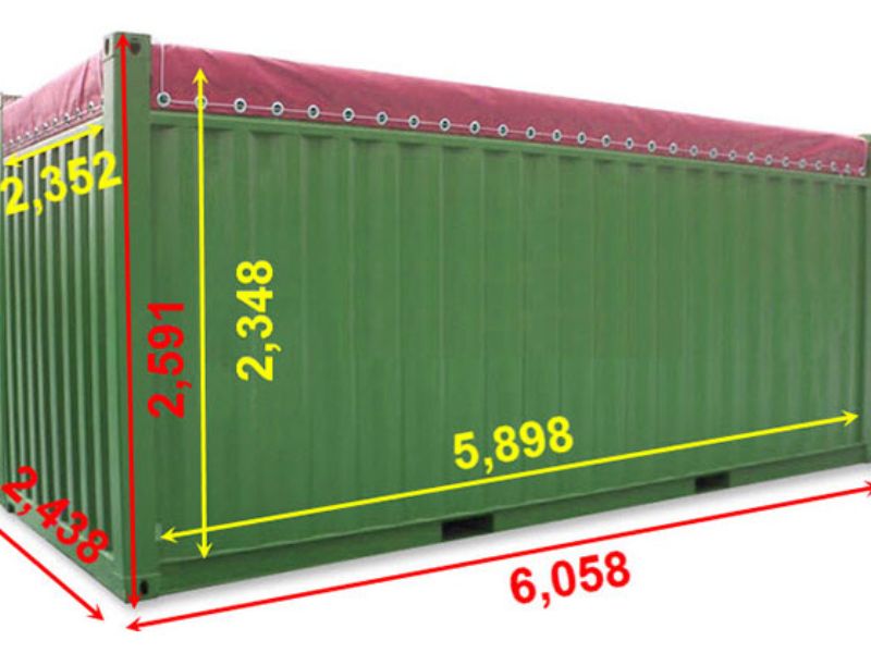 Chieu cao xe container 3 - chiều cao xe container hiện nay có quy định như thế nào?
