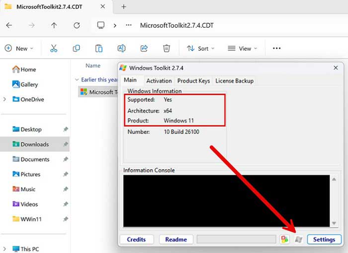 Nhấp vào biểu tượng Windows